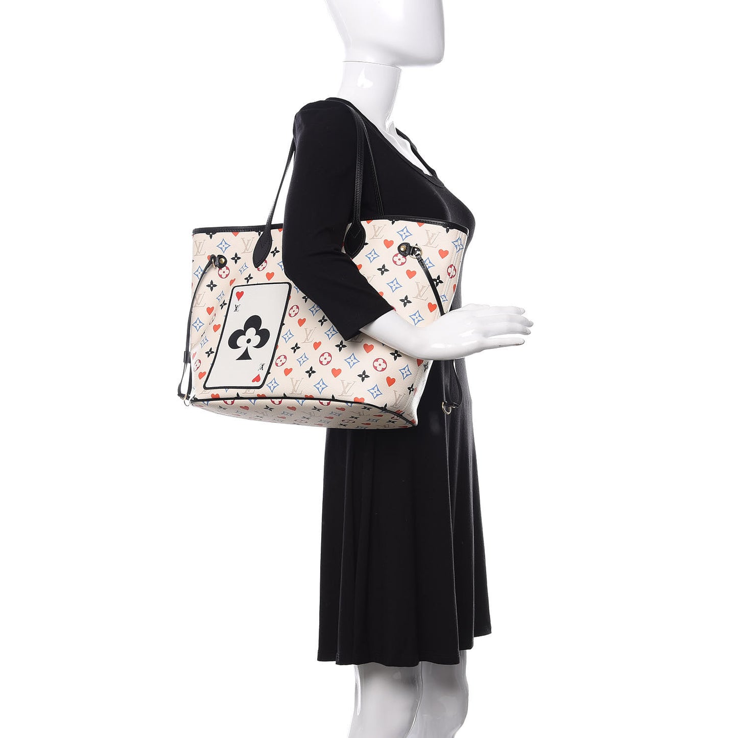 Game On Neverfull MM White