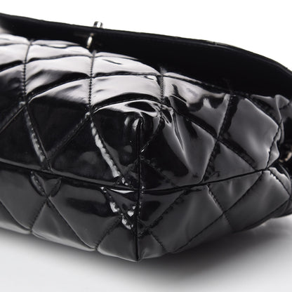 Chanel Vinyl Quilted In the Business Flap Bag Black 6 of 9