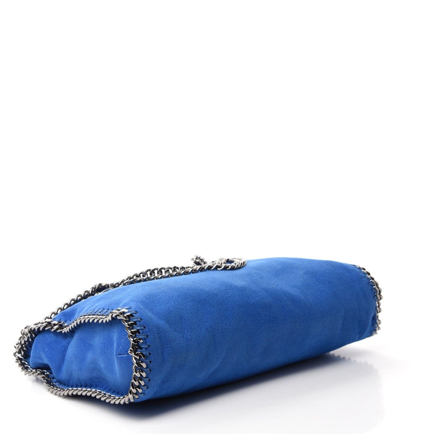 Shaggy Deer Falabella Fold Over Tote Bright Blue