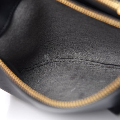 Celine Lambskin Small Trio Crossbody Bag Black 16 of 16
