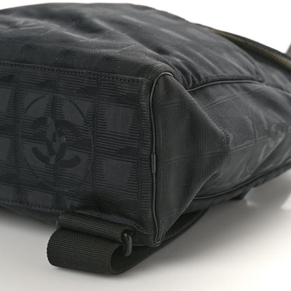 Chanel Nylon Travel Backpack Black 10 of 10