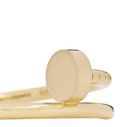 Cartier 18K Yellow Gold Small Juste Un Clou Ring 54 7 4 of 6