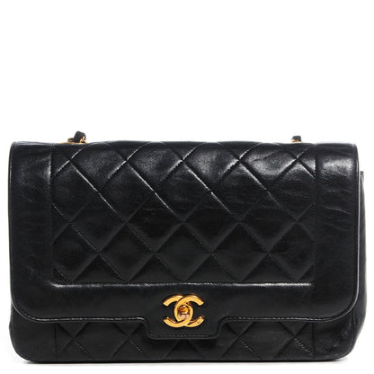 Chanel Lambskin Medium Single Flap Black 1 of 8