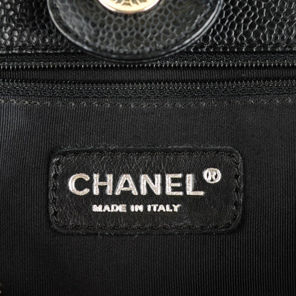 Chanel Caviar Quilted Petit Shopping Tote PST Black 6 of 7