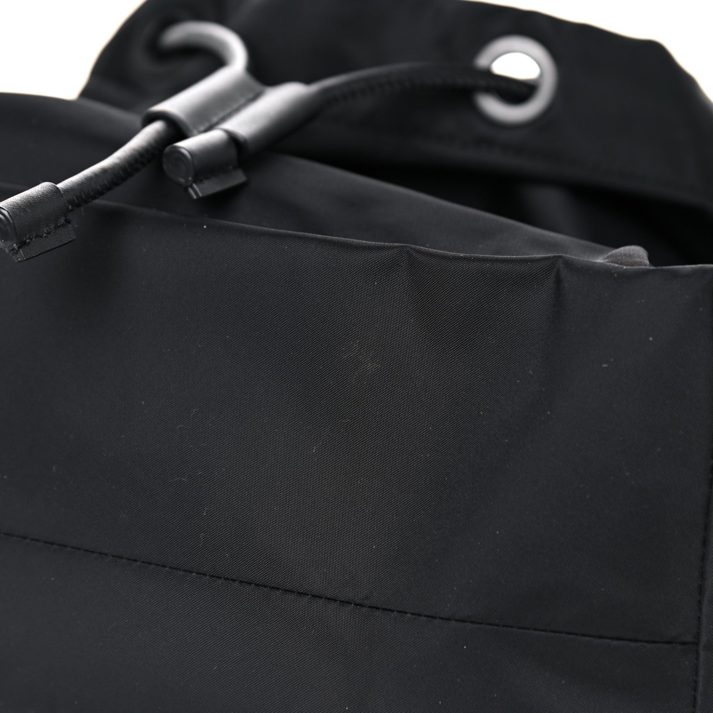 Technical Nylon Large Rucksack Backpack Black