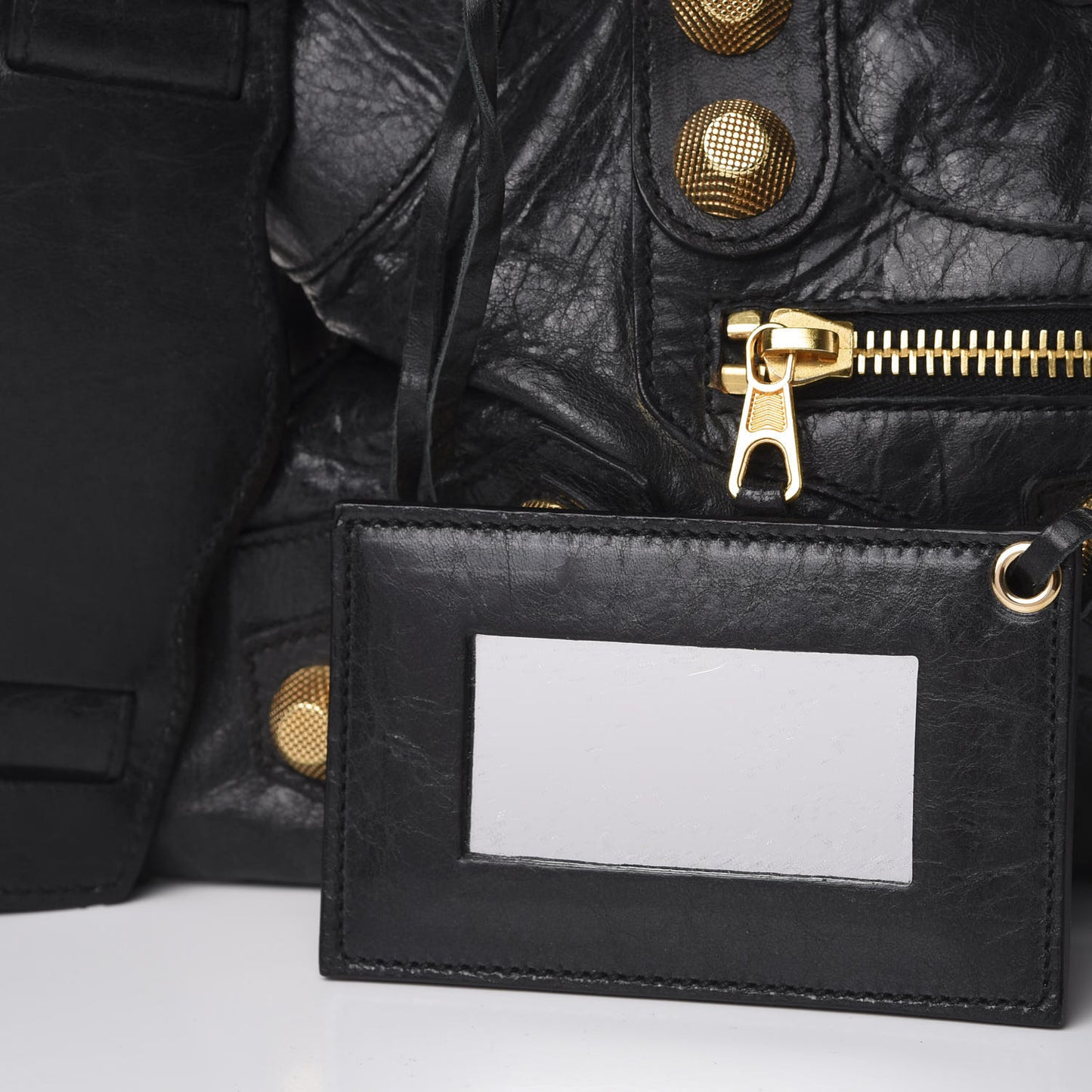 Agneau Giant 21 Gold Hardware Part Time Black