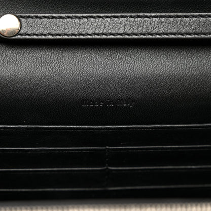 Celine Shiny Calfskin Clutch on a Chain Multicolor 7 of 12