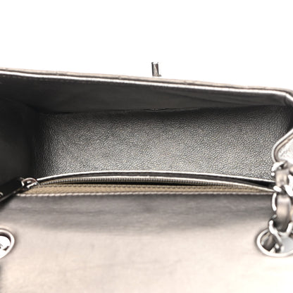 Chanel Metallic Calfskin Quilted Mini Square Flap Bronze 4 of 8