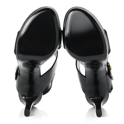 Louis Vuitton Taurillon Horizon Platform Sandals 41 Black 5 of 12