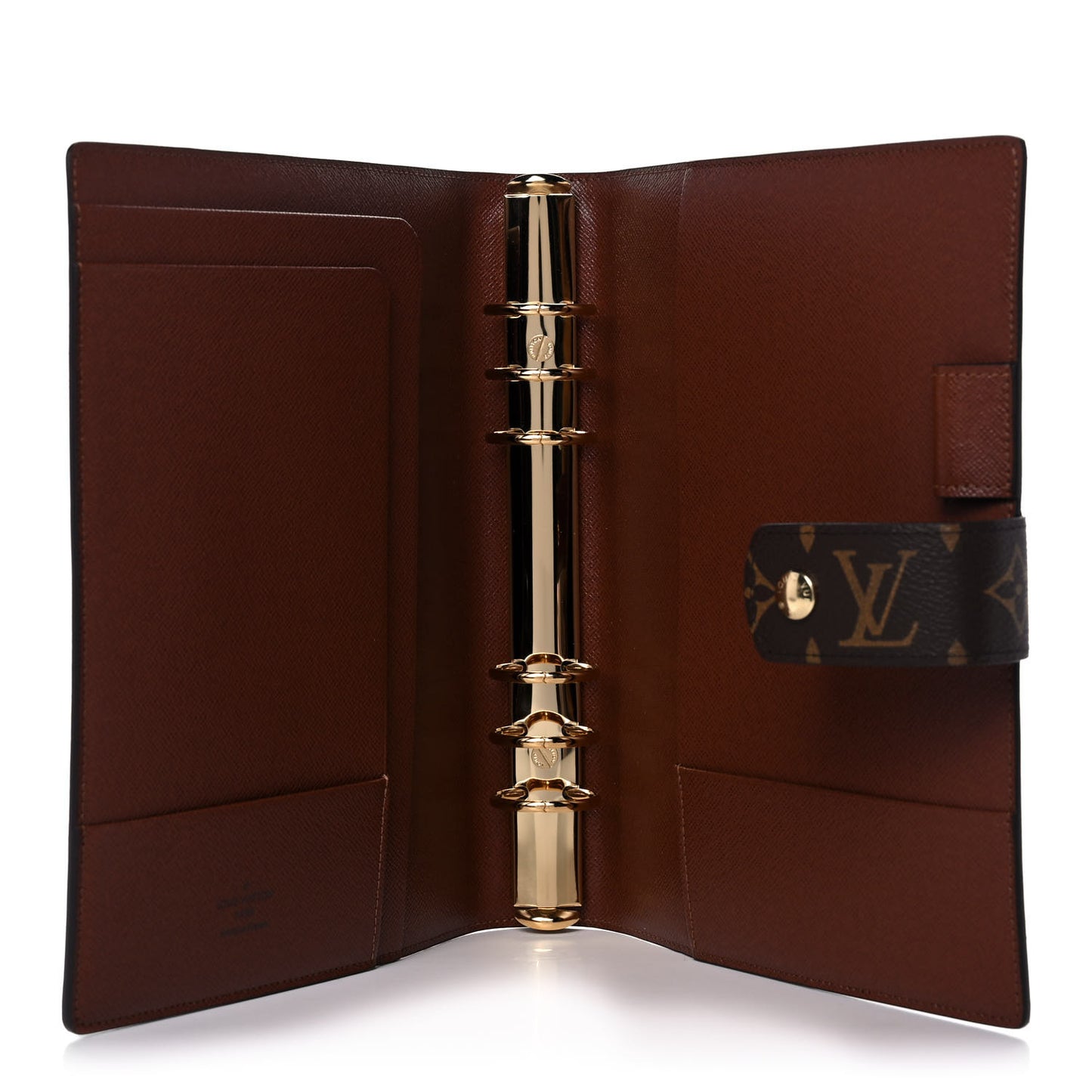 Monogram Large Ring Agenda Cover