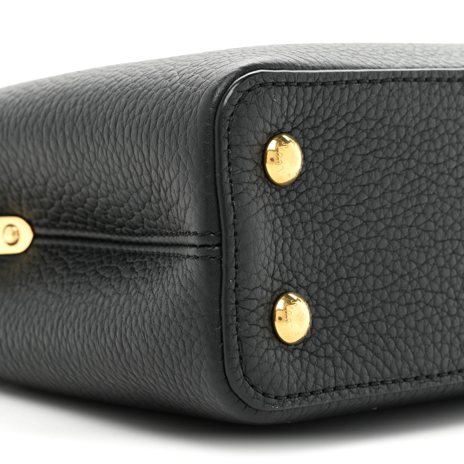 Louis Vuitton Taurillon Mini Capucines Black 9 of 9