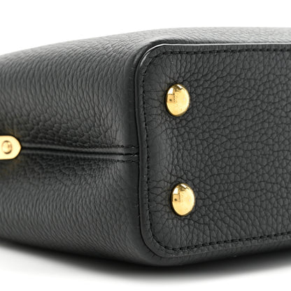 Louis Vuitton Taurillon Mini Capucines Black 9 of 9