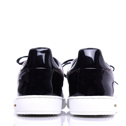 Louis Vuitton Patent Monogram Frontrow Sneakers 41 6 of 10
