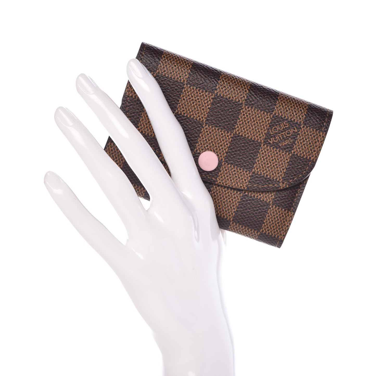 Damier Rosalie Coin Purse Rose Ballerine