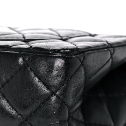 Chanel Iridescent Calfskin Quilted 2.55 Reissue 224 Flap Black 11 of 17