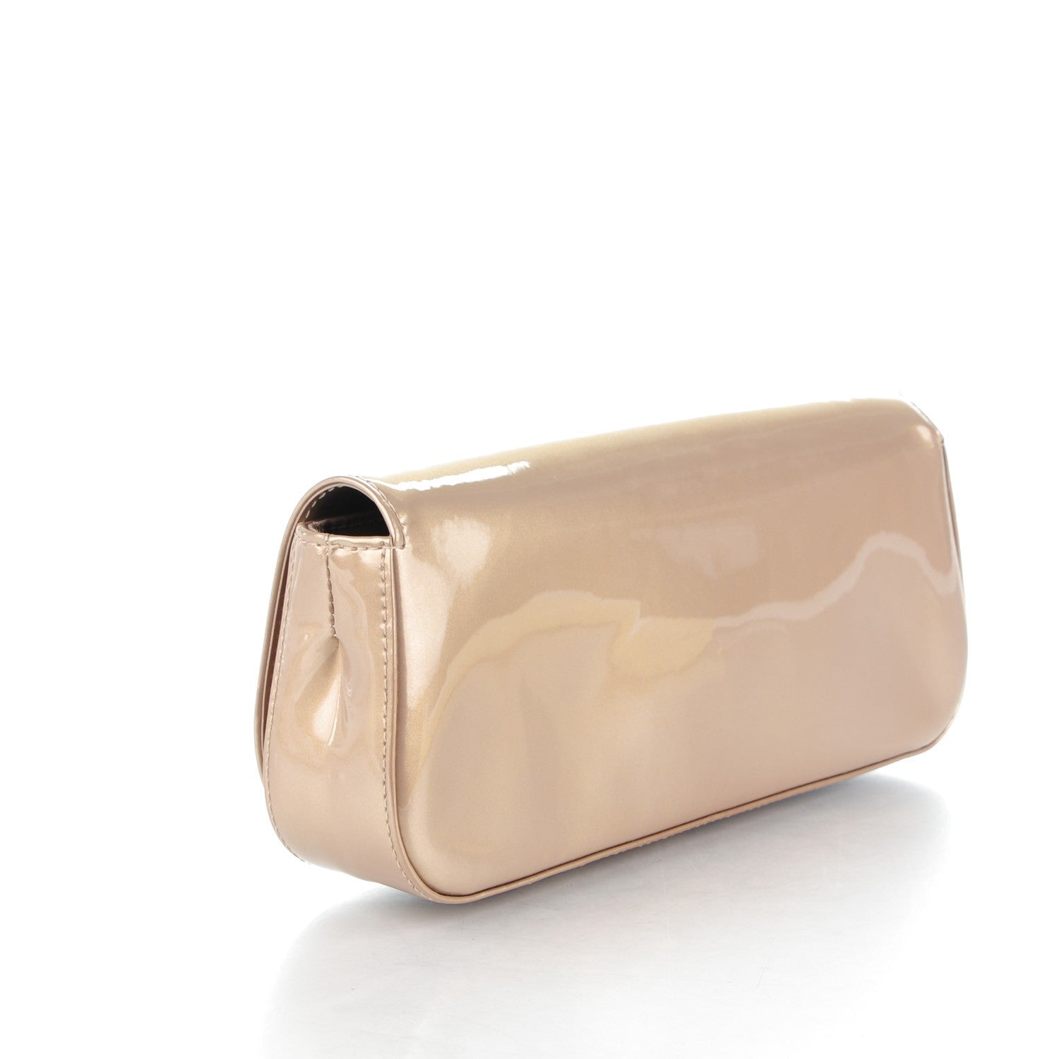Louis Vuitton Patent Sobe Clutch Beige Poudre 3 of 7