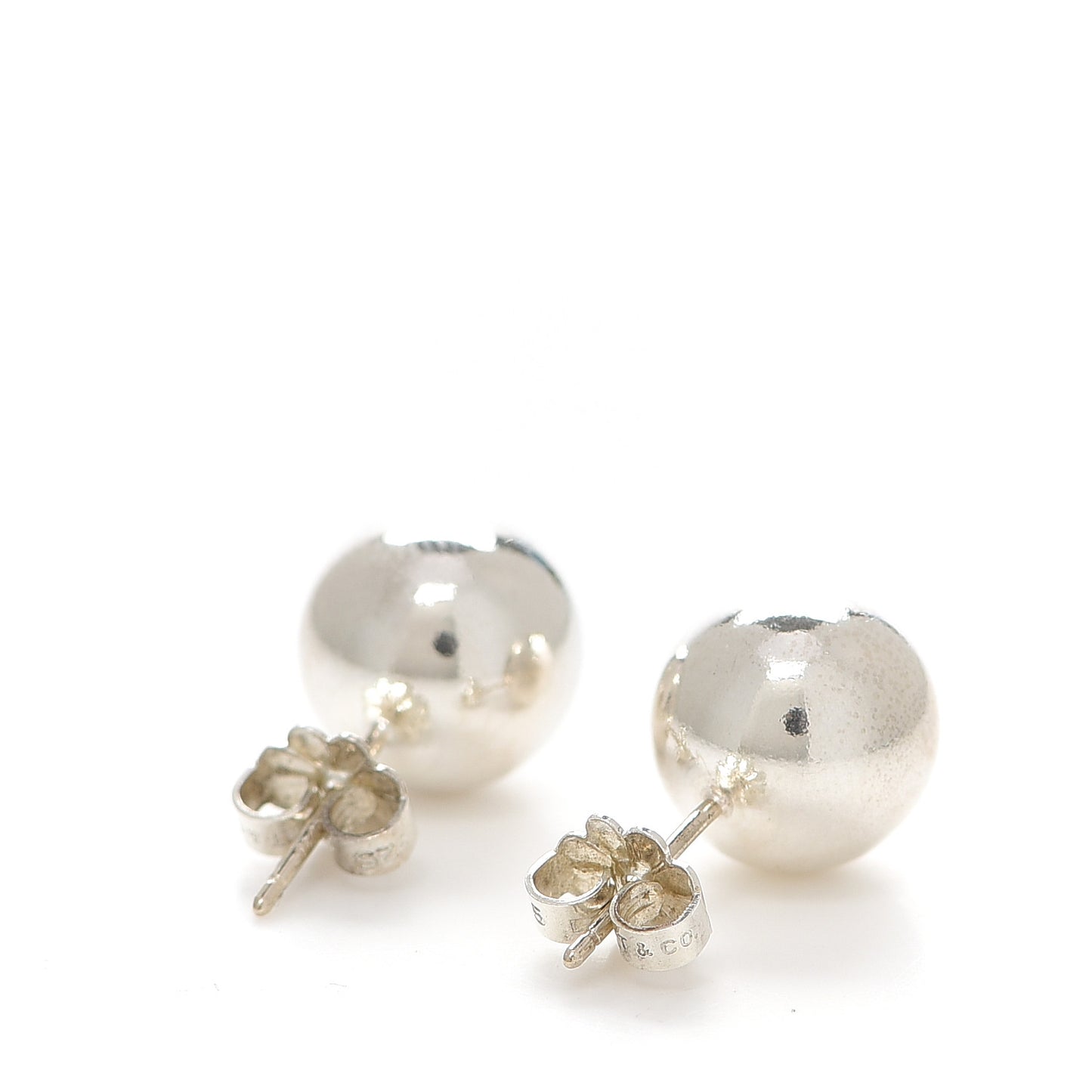 Sterling Silver 10mm HardWear Ball Earrings