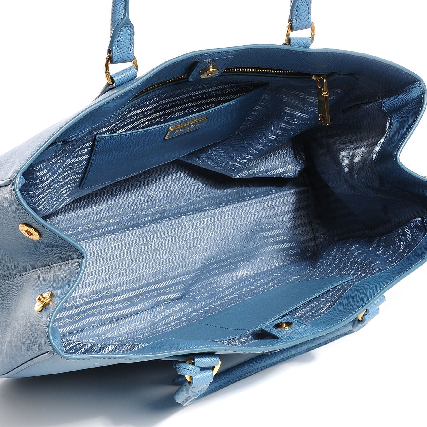 Saffiano Lux Large Tote Aviazione