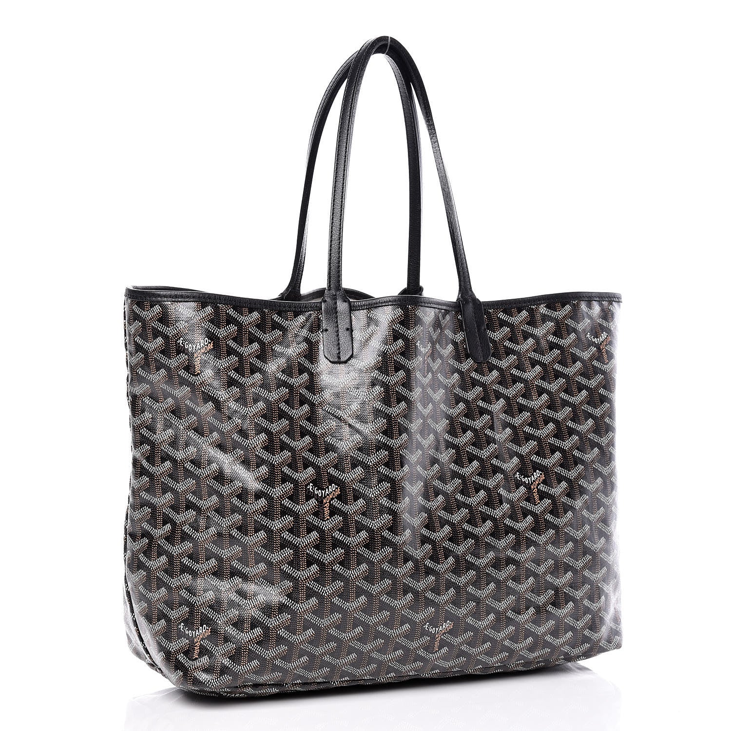 Goyard Goyardine Saint Louis PM Black 3 of 12
