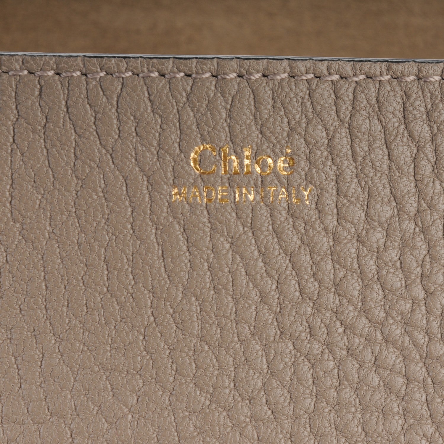 Chloe Grained Lambskin Drew Shoulder Bag Motty Grey 6 of 8