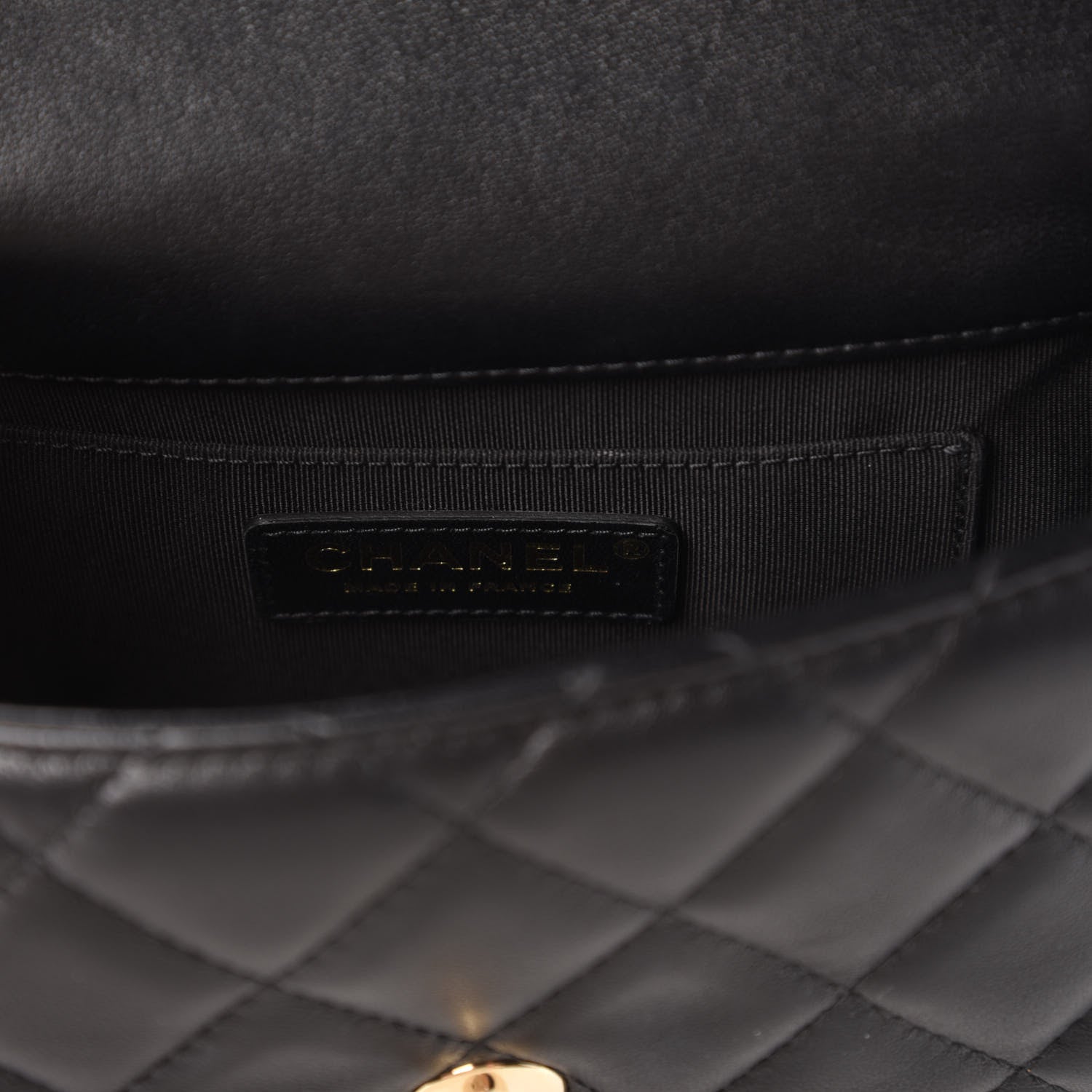 Chanel Lambskin Quilted Small My Precious Flap Black 8 of 10