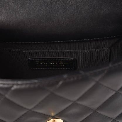 Chanel Lambskin Quilted Small My Precious Flap Black 8 of 10