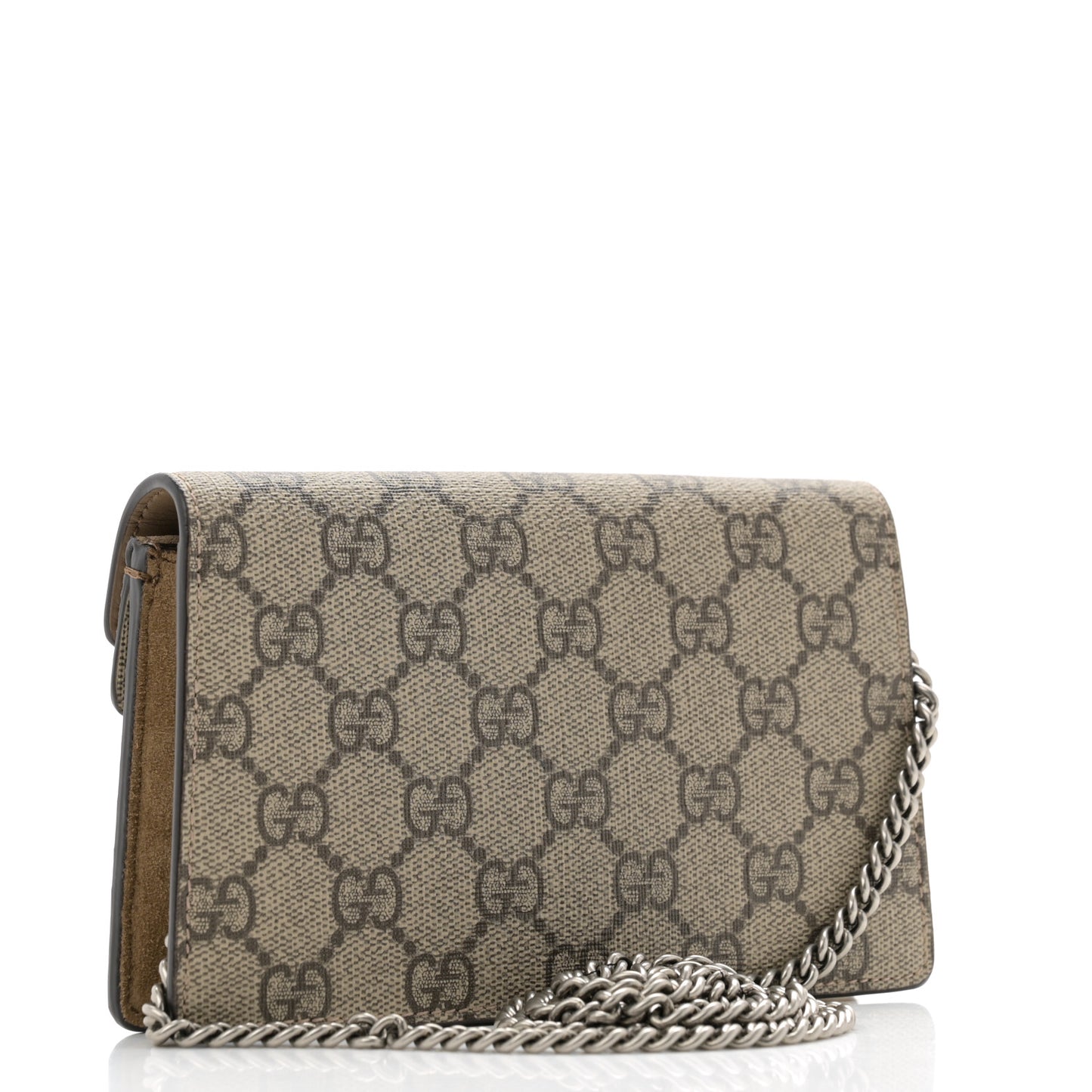 GG Supreme Monogram Super Mini Dionysus Shoulder Bag Taupe