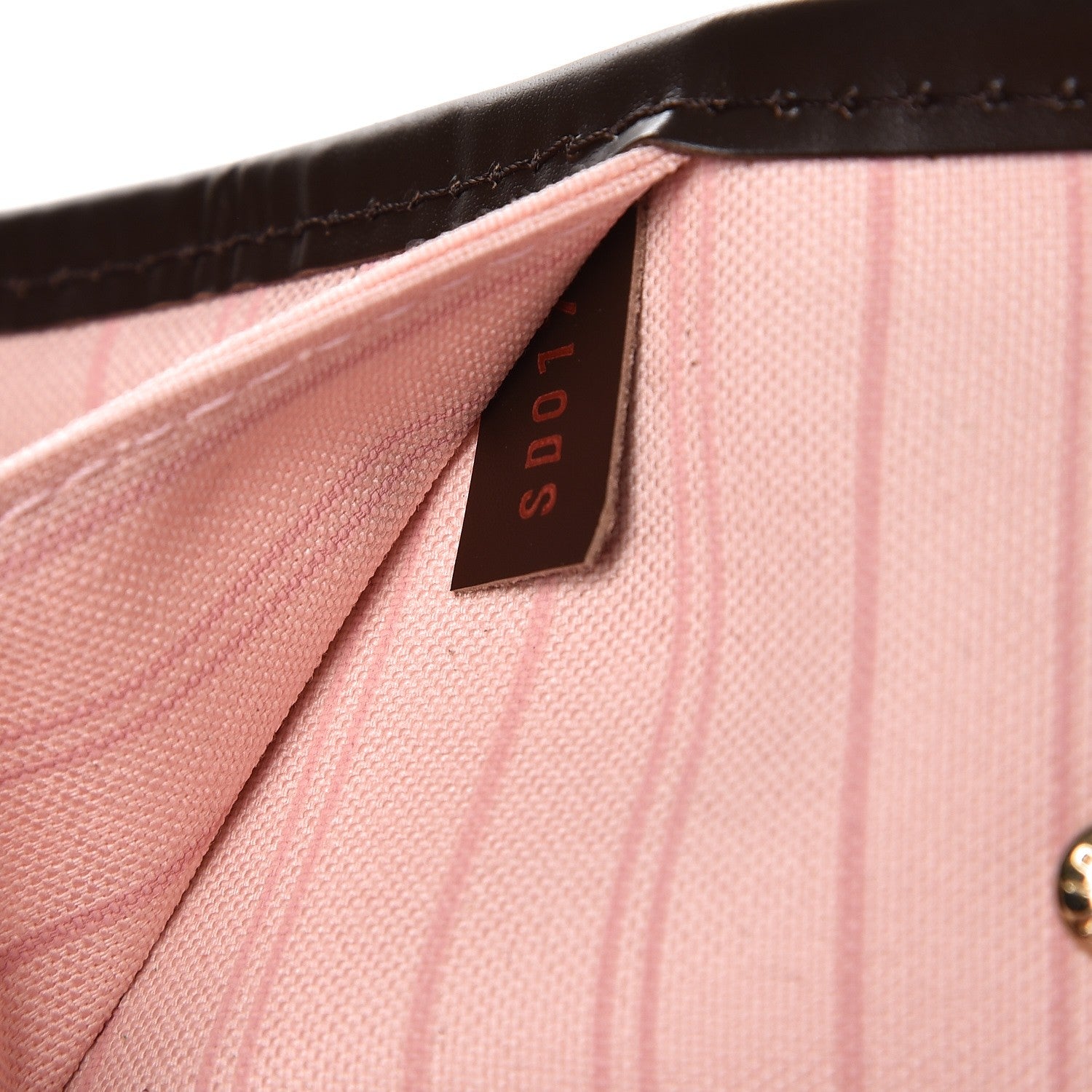 Louis Vuitton Damier Ebene Neo Neverfull MM Rose Ballerine 9 of 9