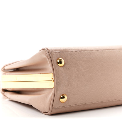 Prada Saffiano Lux Pyramid Bag Cammeo 10 of 11