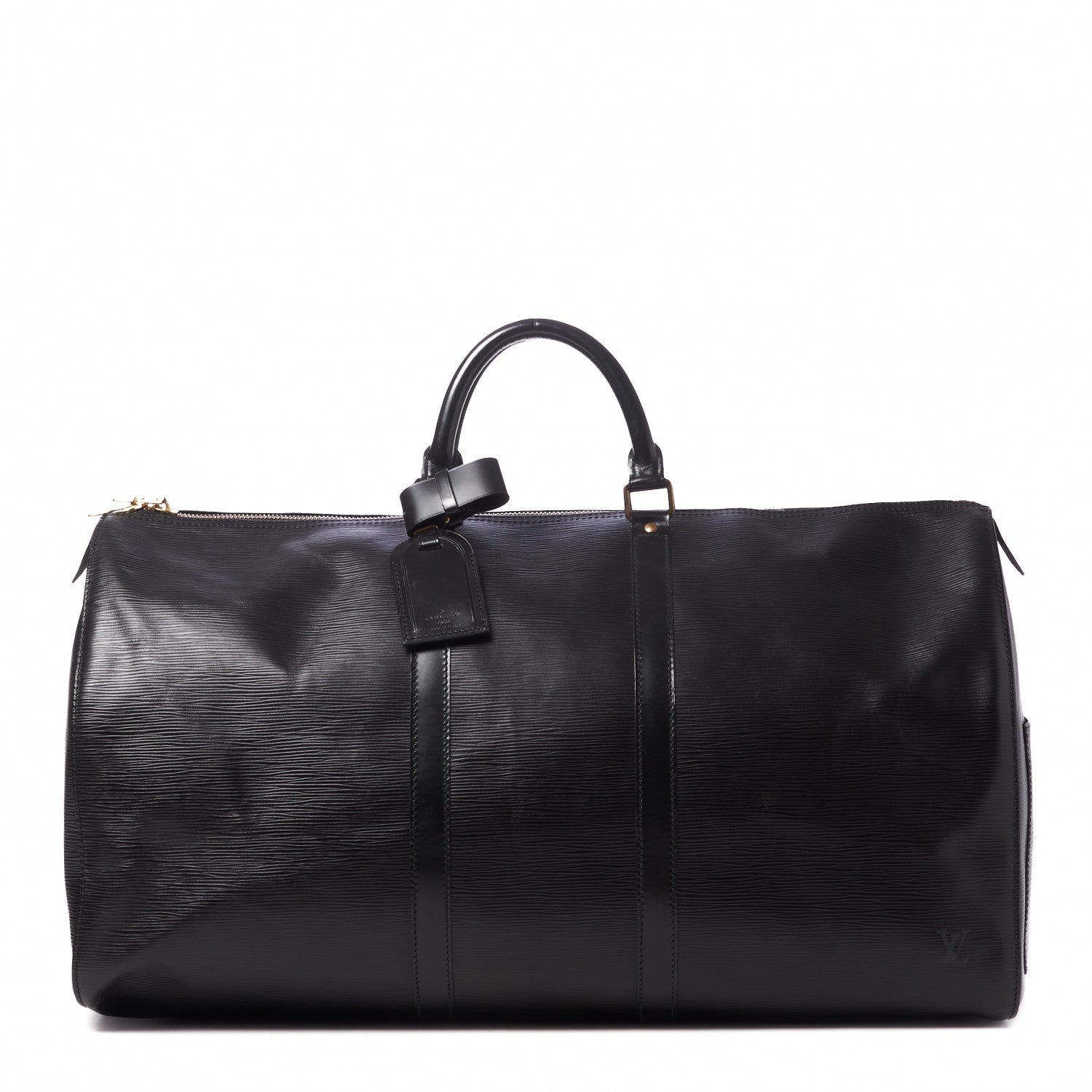 Louis Vuitton Epi Keepall 55 Black 1 of 10