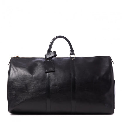 Louis Vuitton Epi Keepall 55 Black 1 of 10