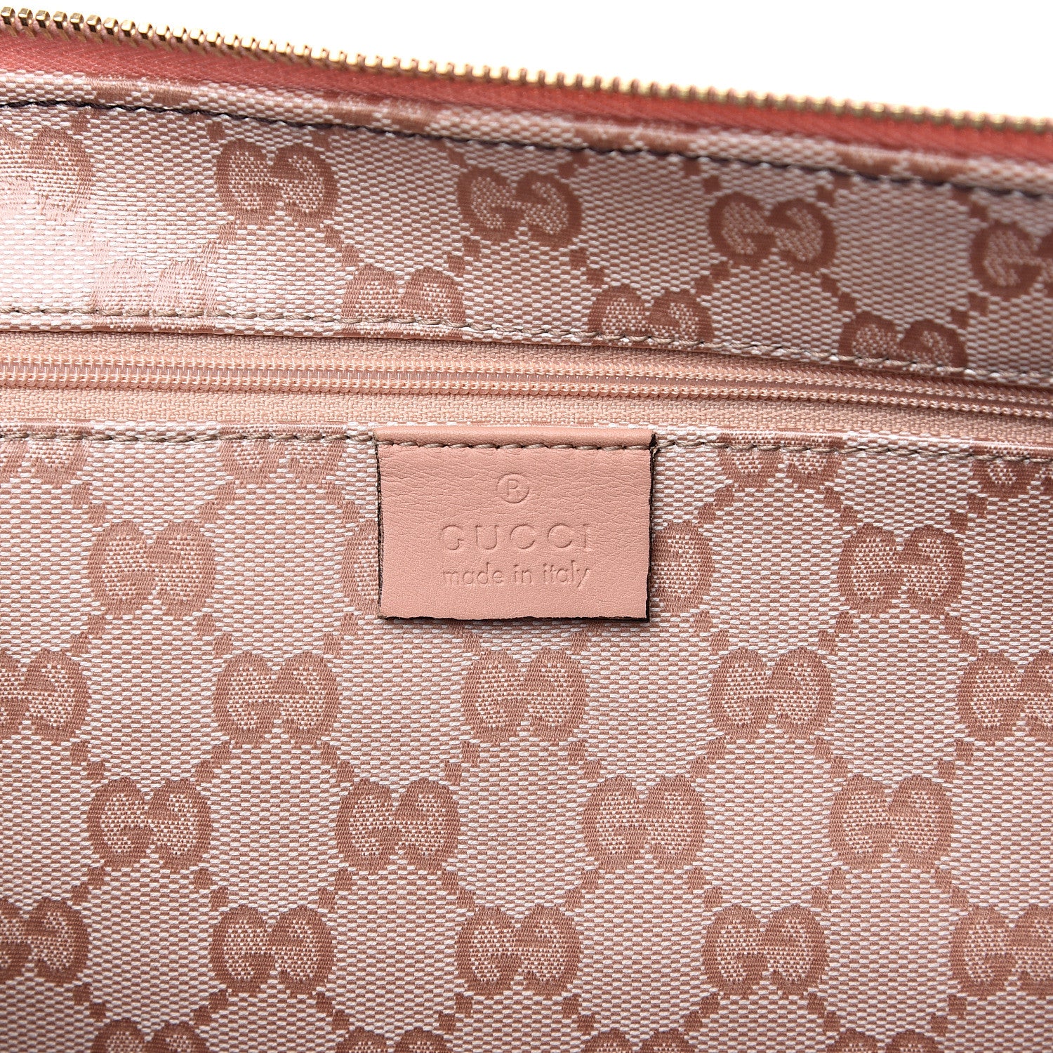 Gucci Crystal Monogram Medium Abbey Tote Blush 5 of 11