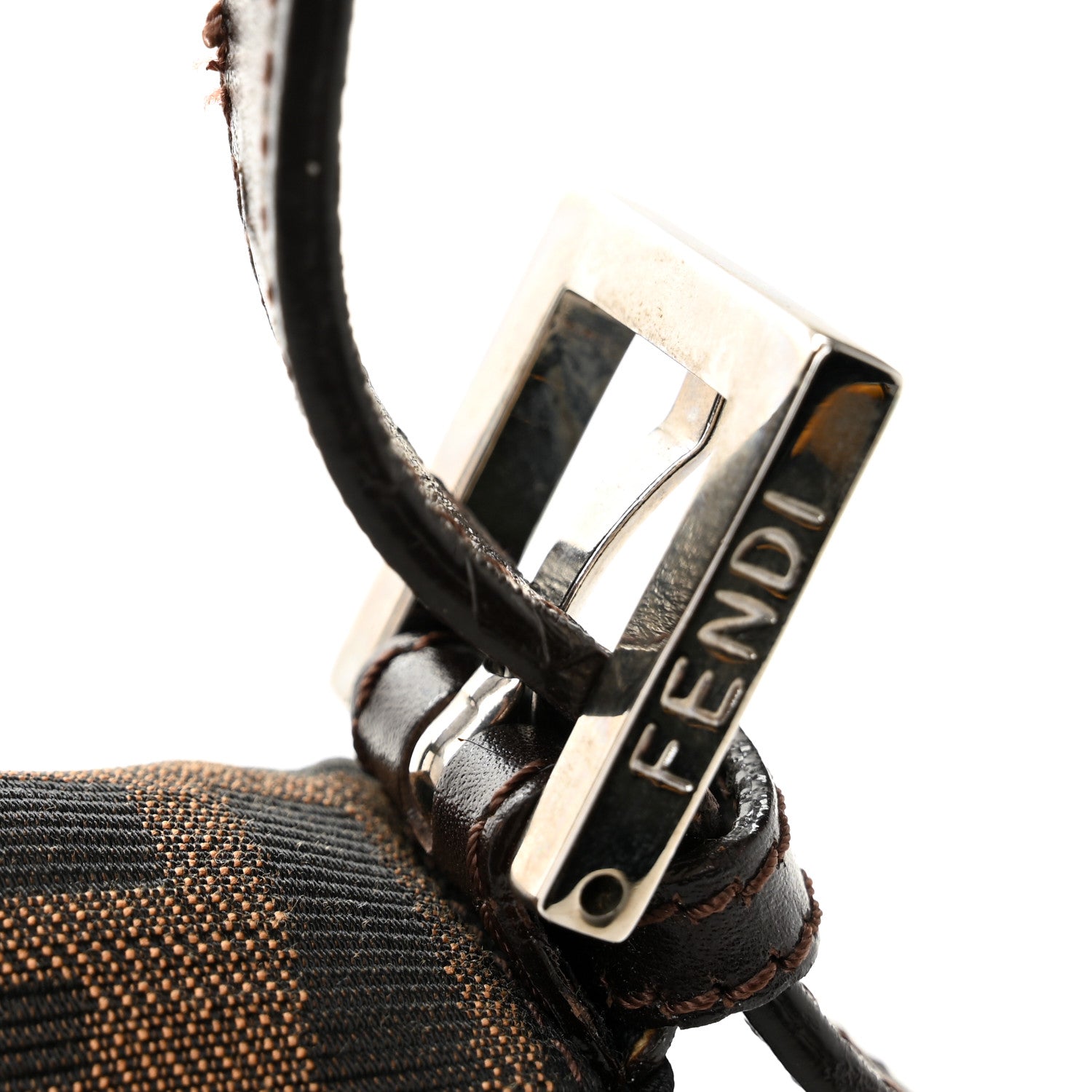 Fendi Zucca Baguette Tobacco 10 of 11