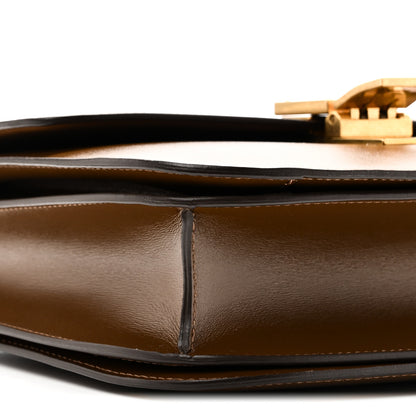 Celine Box Calfskin Medium Classic Box Flap Bag Camel 9 of 10