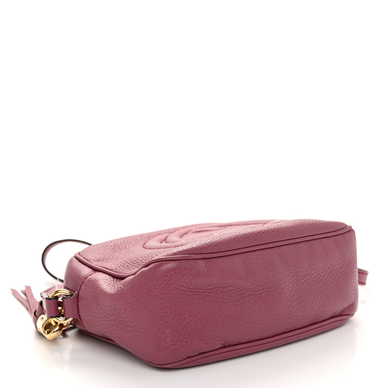 Gucci Pebbled Calfskin Small Soho Disco Bag Peonia Flower 4 of 14