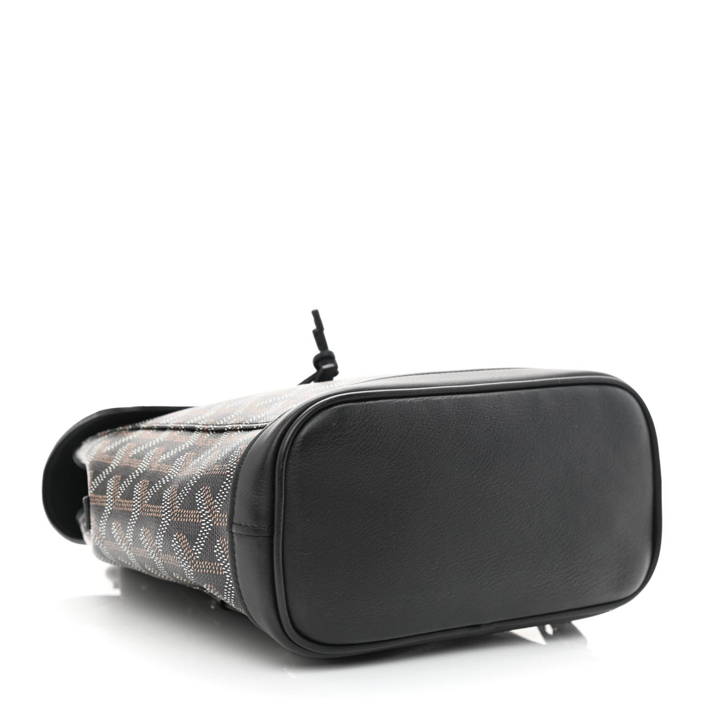 Goyardine Calfskin Mini Alpin Backpack Black