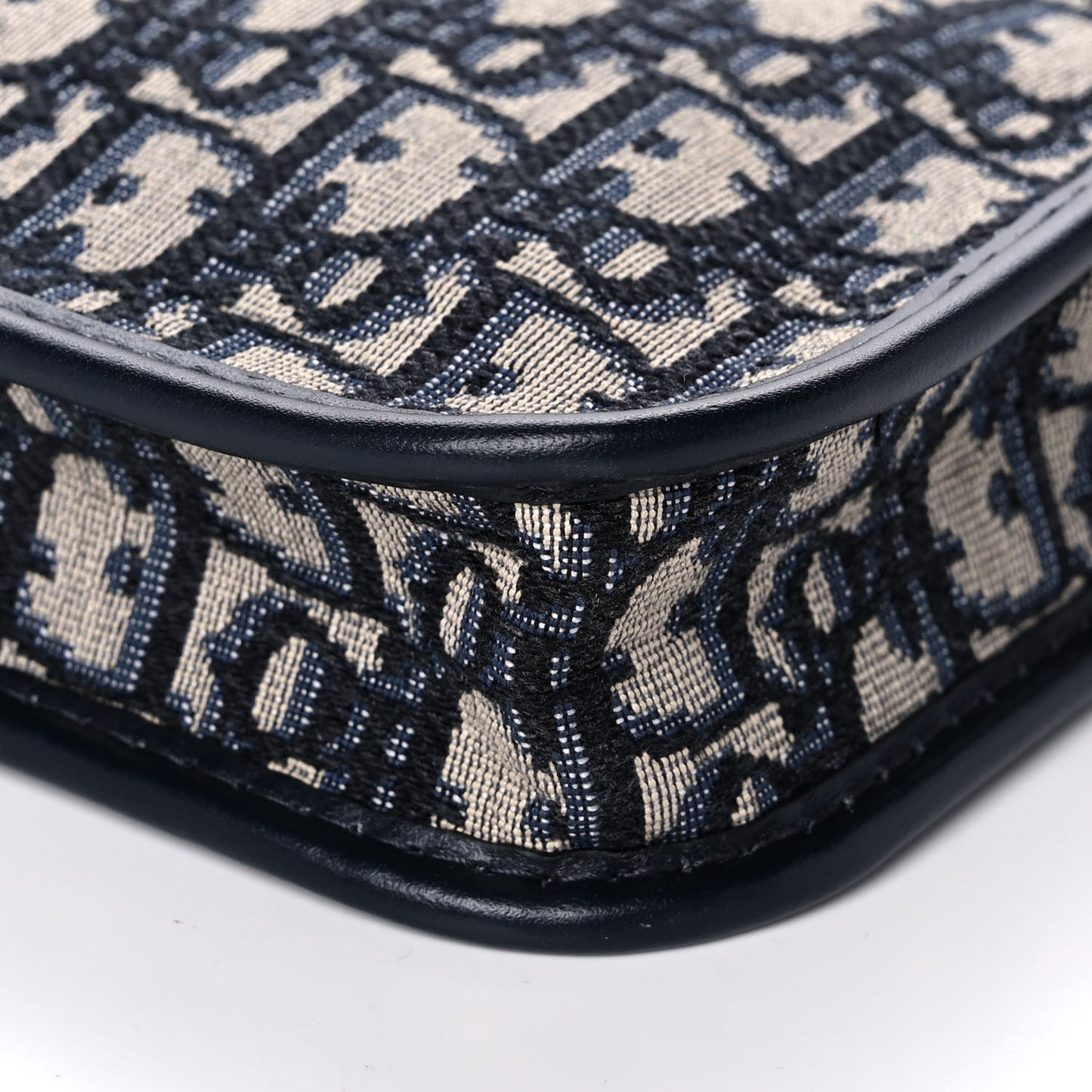 Oblique Diorquake Clutch Blue