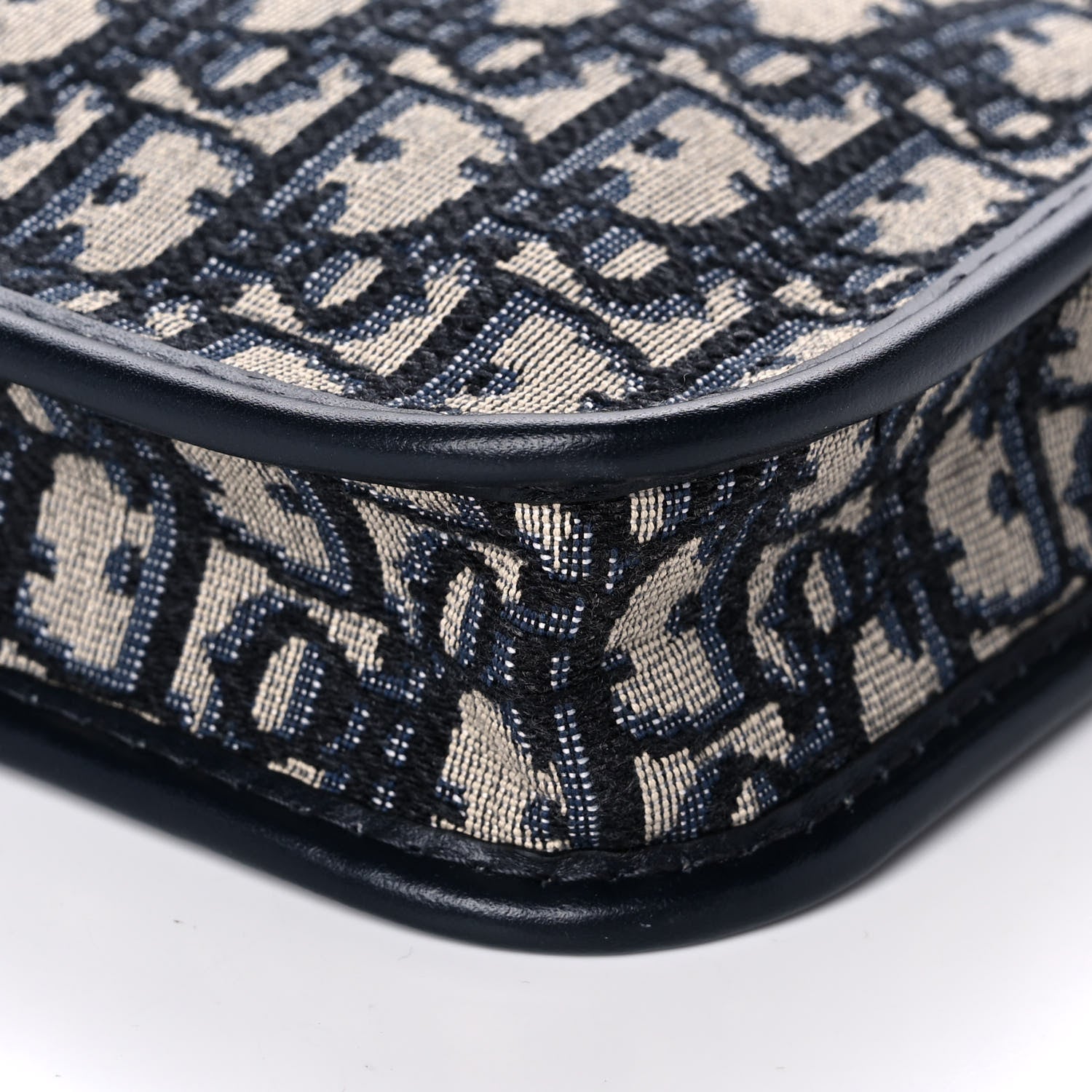 Christian Dior Oblique Diorquake Clutch Blue 10 of 11