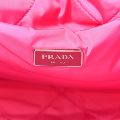 Prada Tessuto Nylon Bomber Tote Fuxia 7 of 10