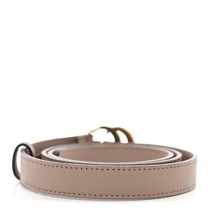 Gucci Calfskin Double G 20mm Belt 85 34 Porcelain Rose 2 of 5