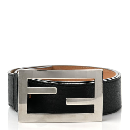Fendi Calfskin Belt 80 32 Black 1 of 6