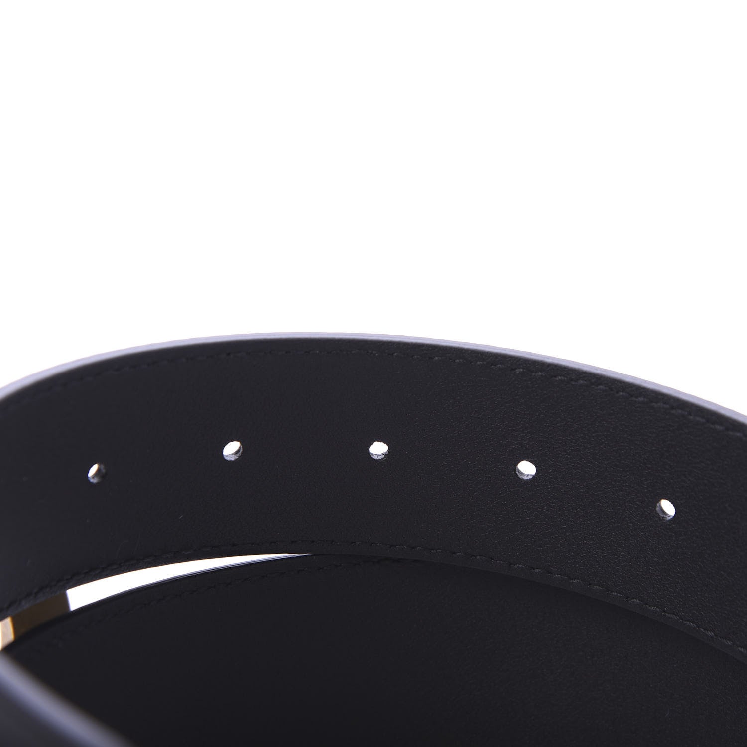 Gucci Calfskin Double G 40mm Belt 90 36 Black 4 of 5
