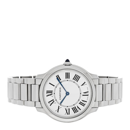 Cartier Stainless Steel 36mm Ronde Must de Cartier Quartz Watch 2 of 5