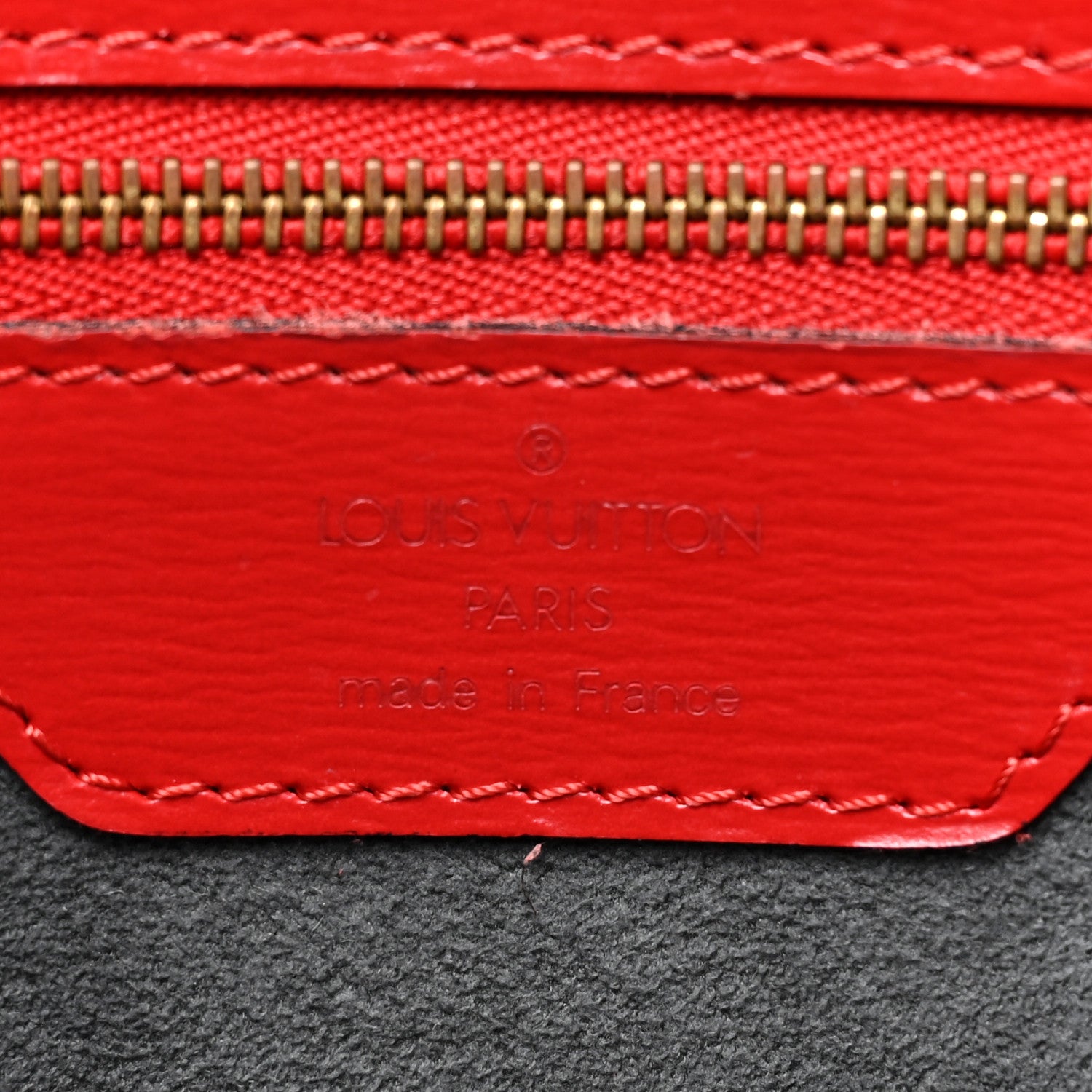 Louis Vuitton Epi Saint Jacques PM Castillan Red 6 of 19