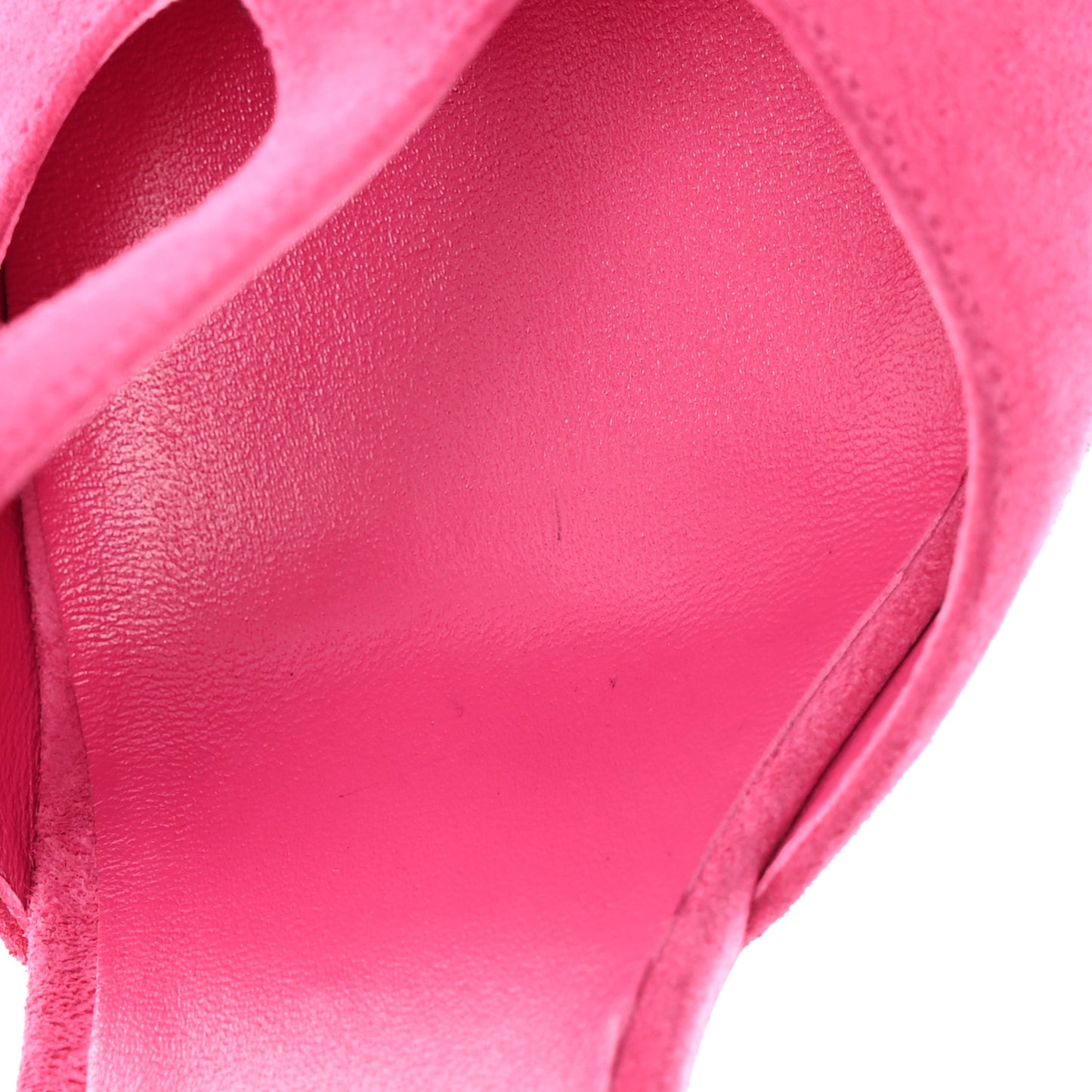 Suede Lambskin Cap Toe Crystal Slingback Pumps 40 Fuchsia Black