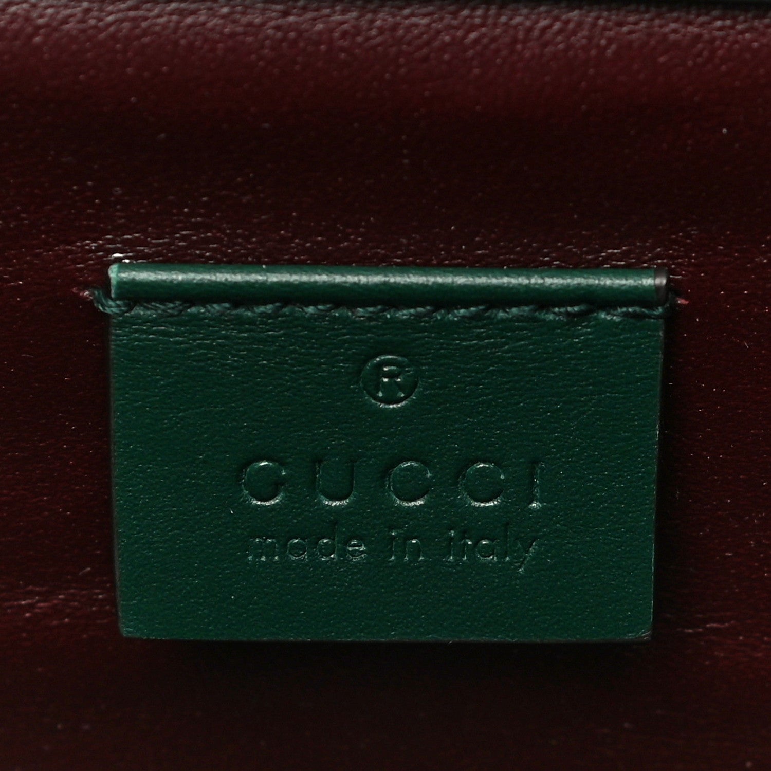 Gucci Smooth Calfskin Mini Zumi Shoulder Bag Vintage Green 6 of 16