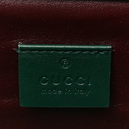 Gucci Smooth Calfskin Mini Zumi Shoulder Bag Vintage Green 6 of 16