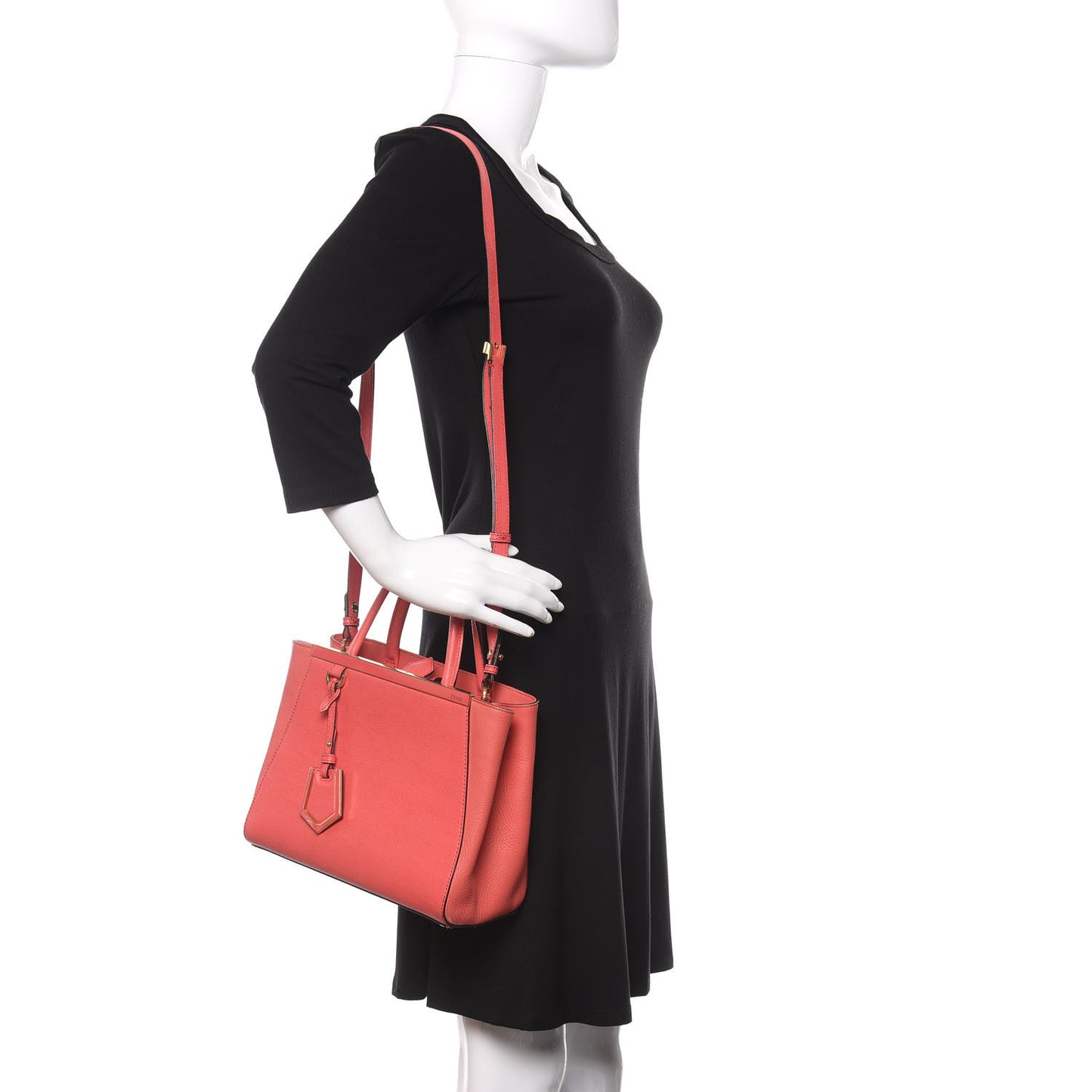 Vitello Elite Flamingo Petite 2Jours Tote Rosa Exstasy