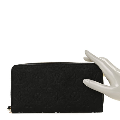 Louis Vuitton Empreinte Zippy Wallet Black 2 of 8