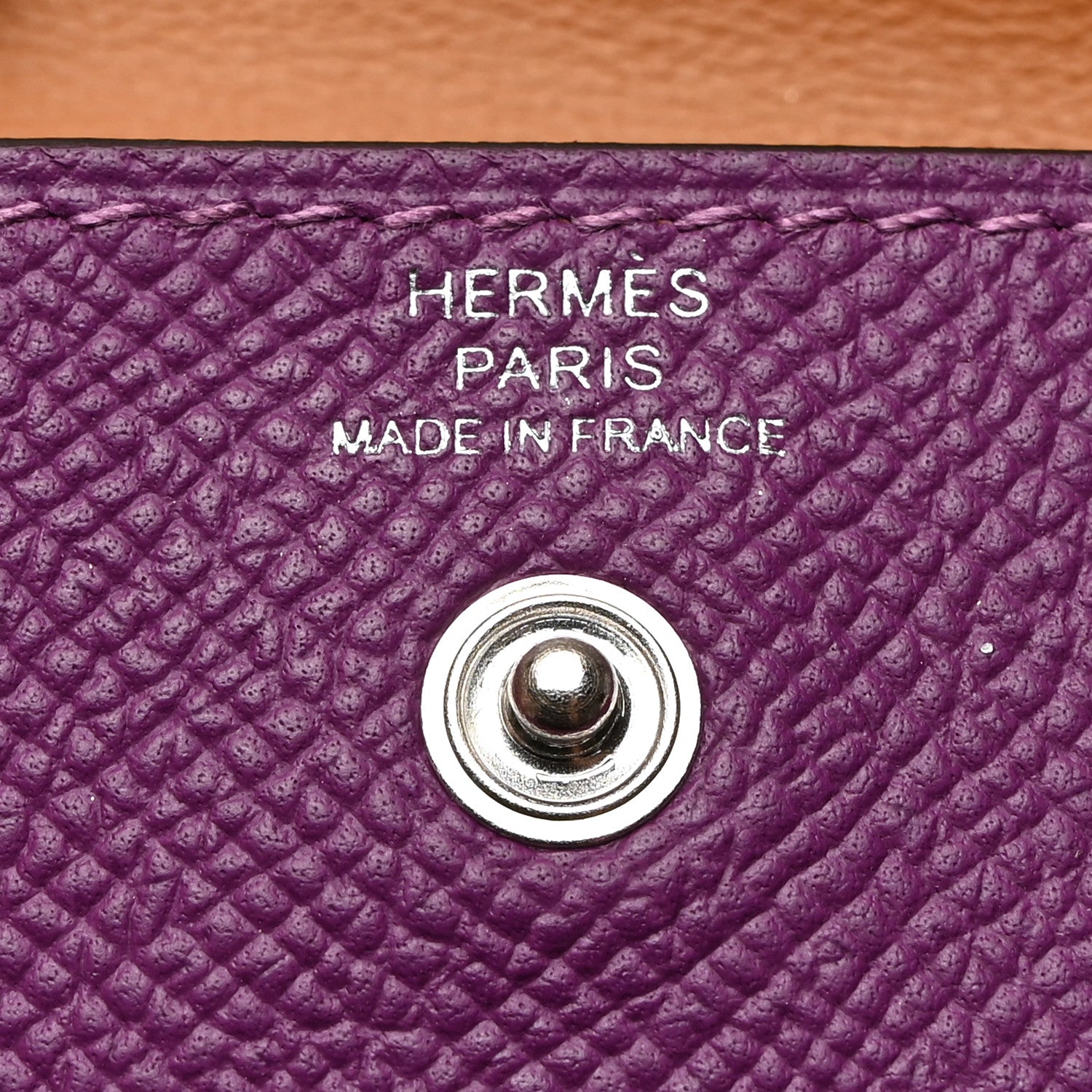 Hermes Epsom Kelly Pocket 18 Belt Anemone 6 of 7